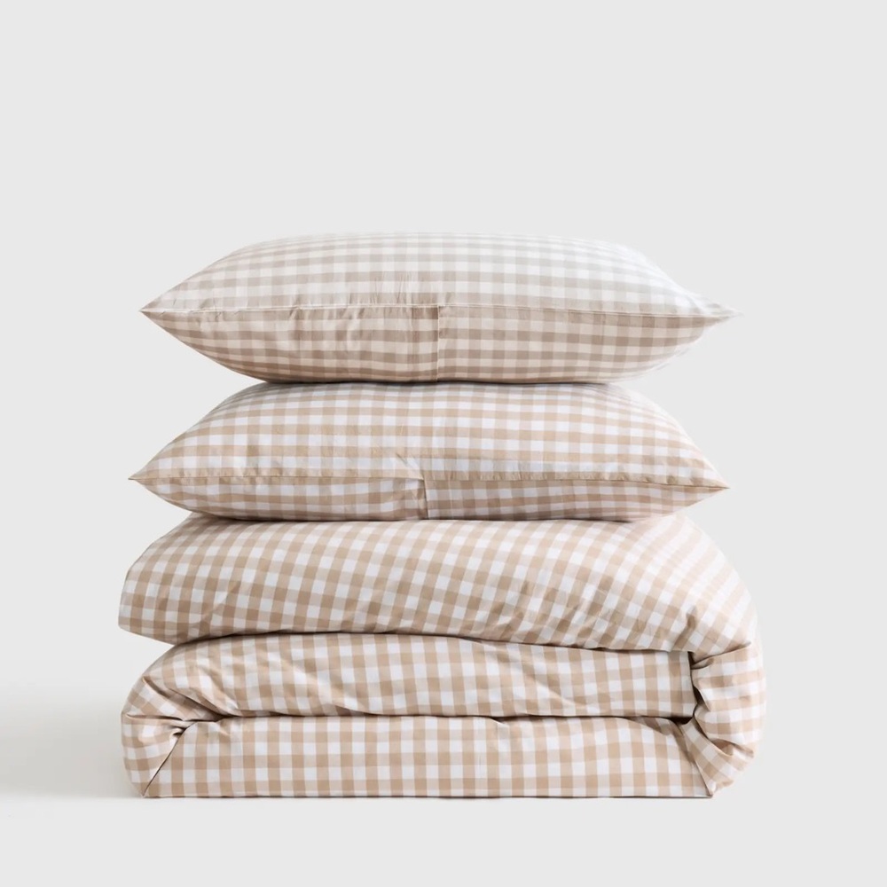 New! Quince Gingham Duvet